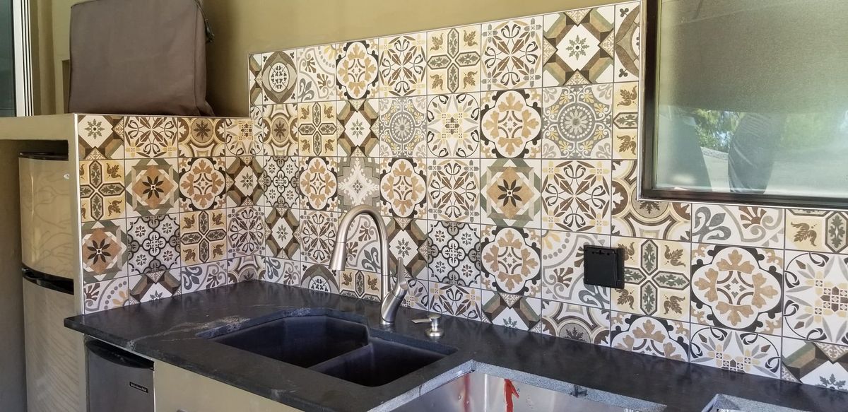 Tile project by PhD Home Solutions — exterior tile
