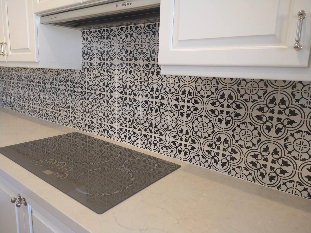 Kitchen backsplash tile by PhD Home Solutions